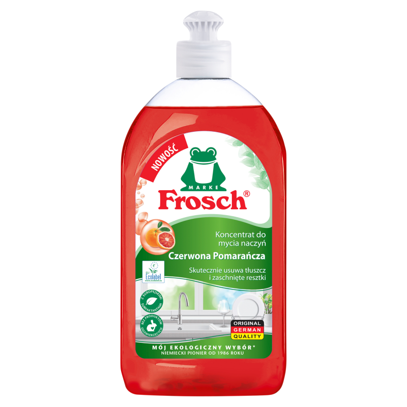 Koncentrat do mycia naczyń Pomarańcza 500ml