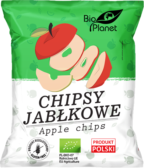 Chipsy jabłkowe bezglutenowy BIO