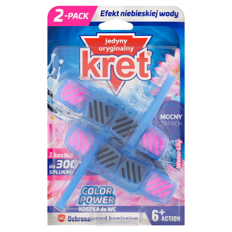 Zawieszka barwiąca do WC Water Lily 2x40g