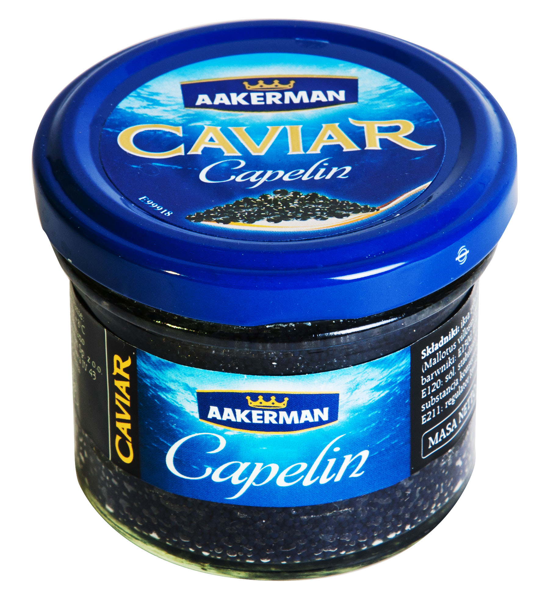 Kawior Czarny Capelin