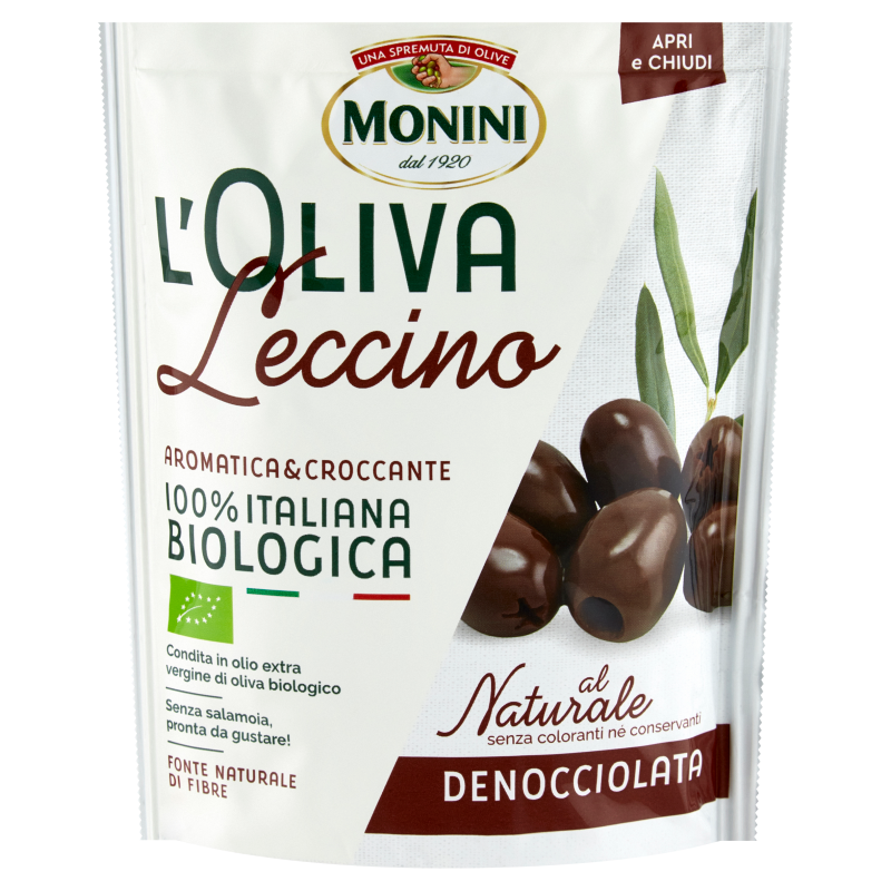Oliwki czarne "Leccino" (drylowane) BIO