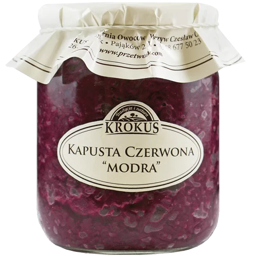 Kapusta czerwona modra