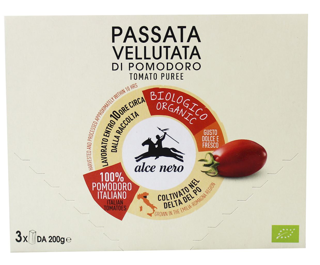 Passata pomidorowa 3-pack (3x200g) BIO