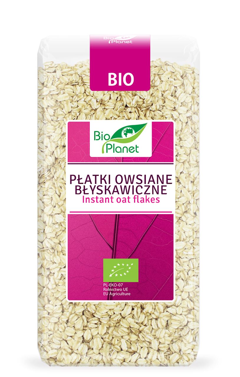 Płatki owsiane błyskawiczne BIO