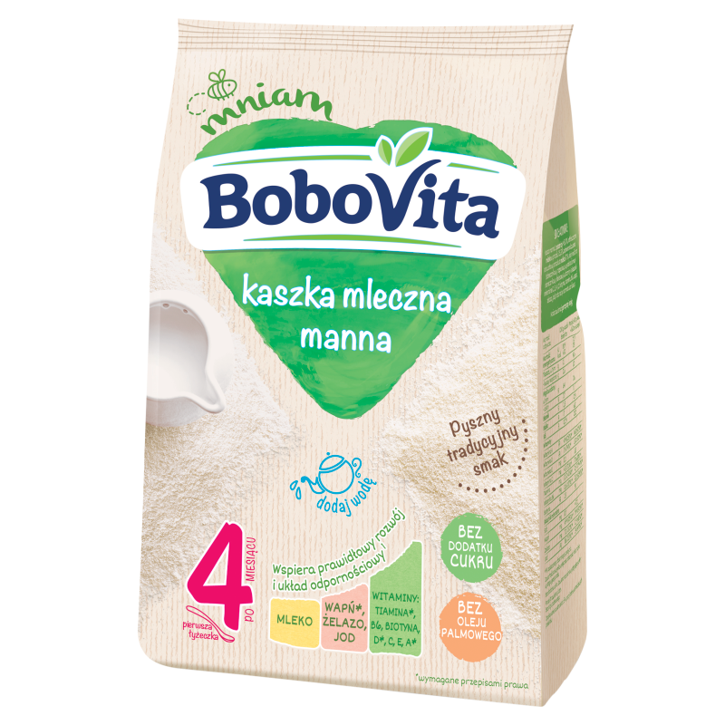 Kaszka mleczna manna po 4 miesiącu