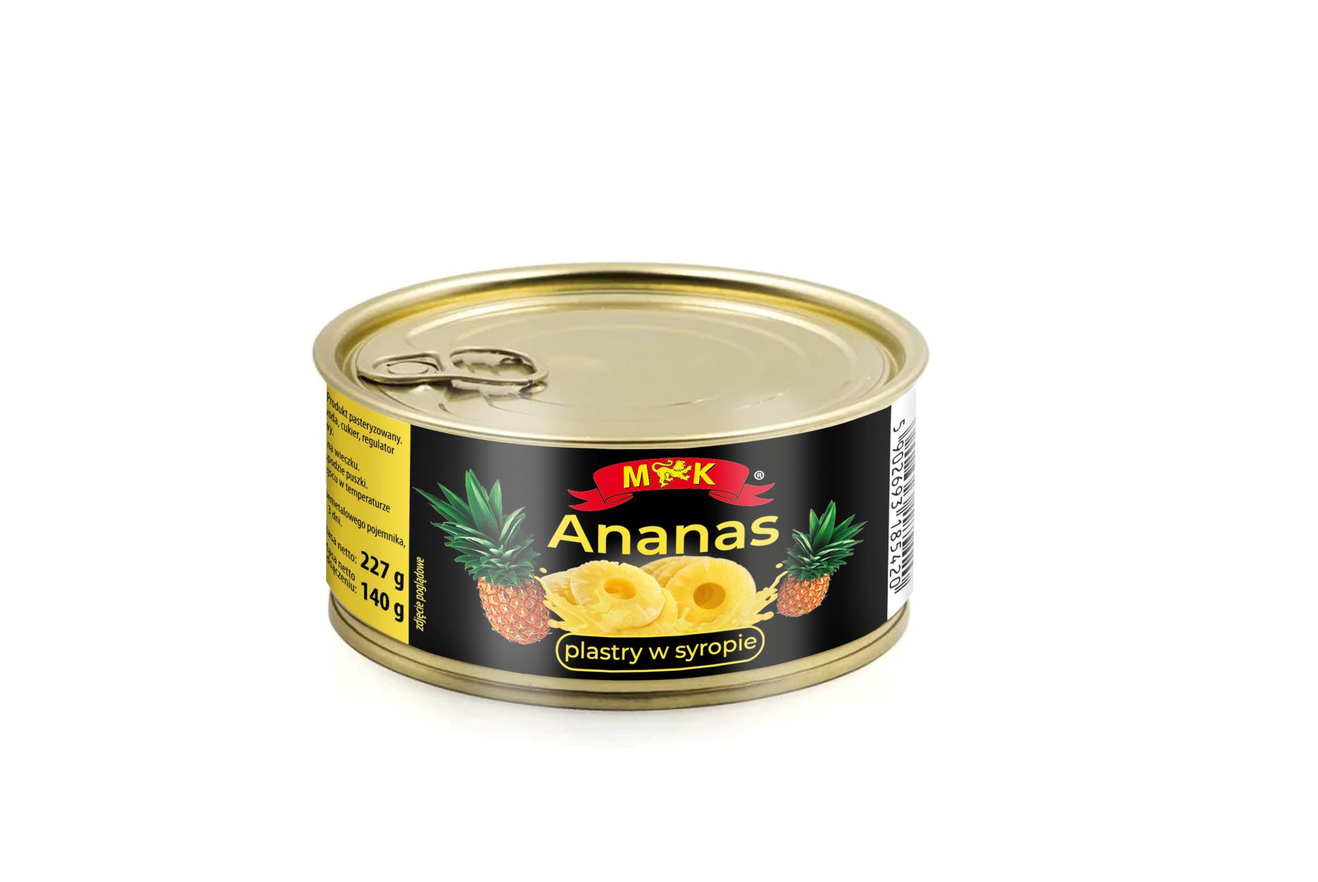Ananas - plastry (w syropie)