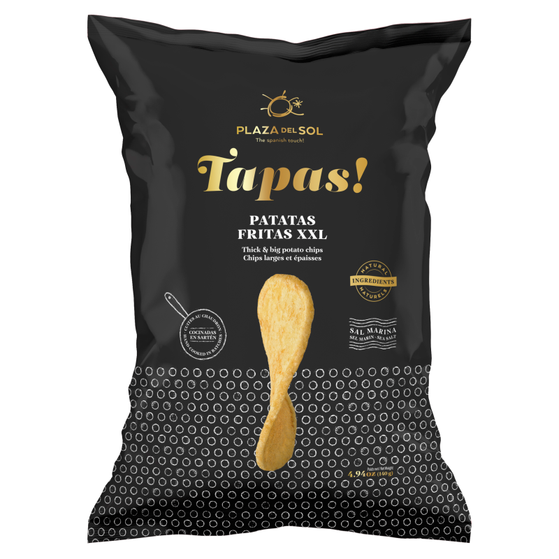 Chipsy ziemniaczane grubo cięte (bezglutenowe)