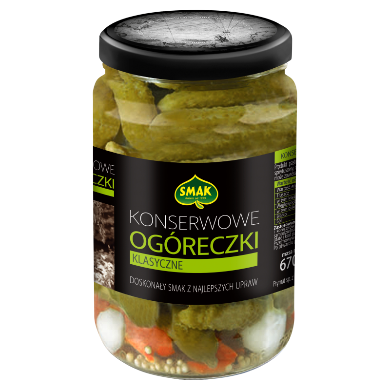 Ogóreczki konserwowe klasyczne