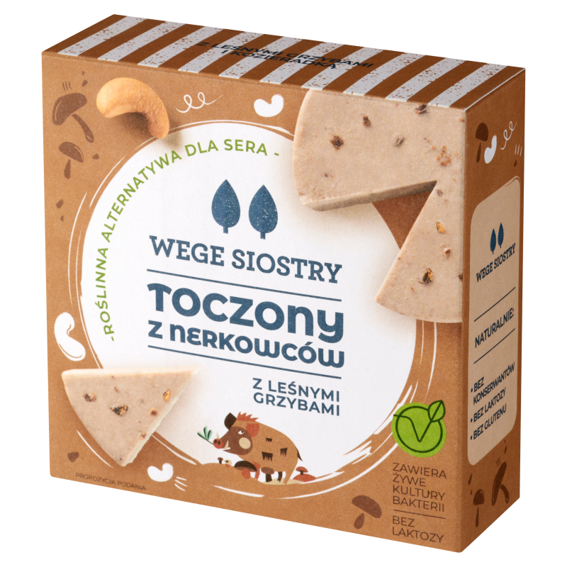 Toczony z nerkowców z kozieradką i suszonymi grzybami