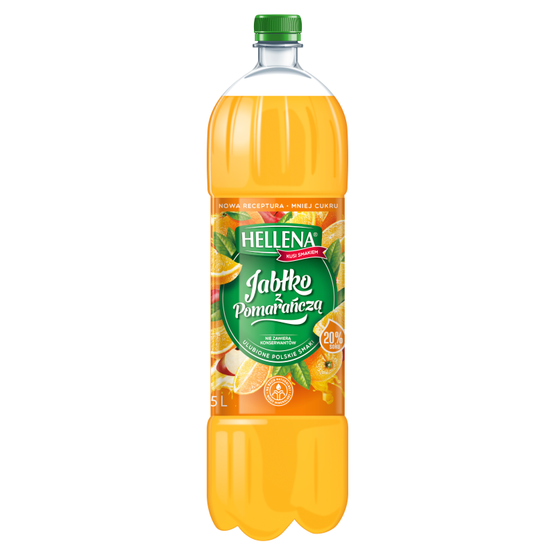 Napój o smaku jabłko z pomarańczą