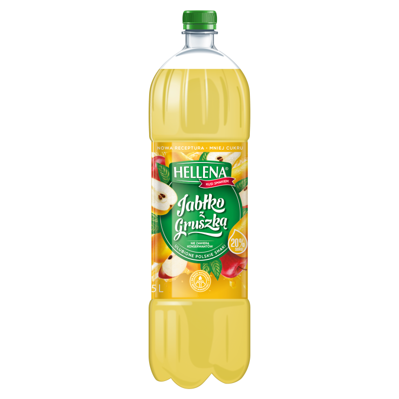 Napój o smaku jabłka z gruszką