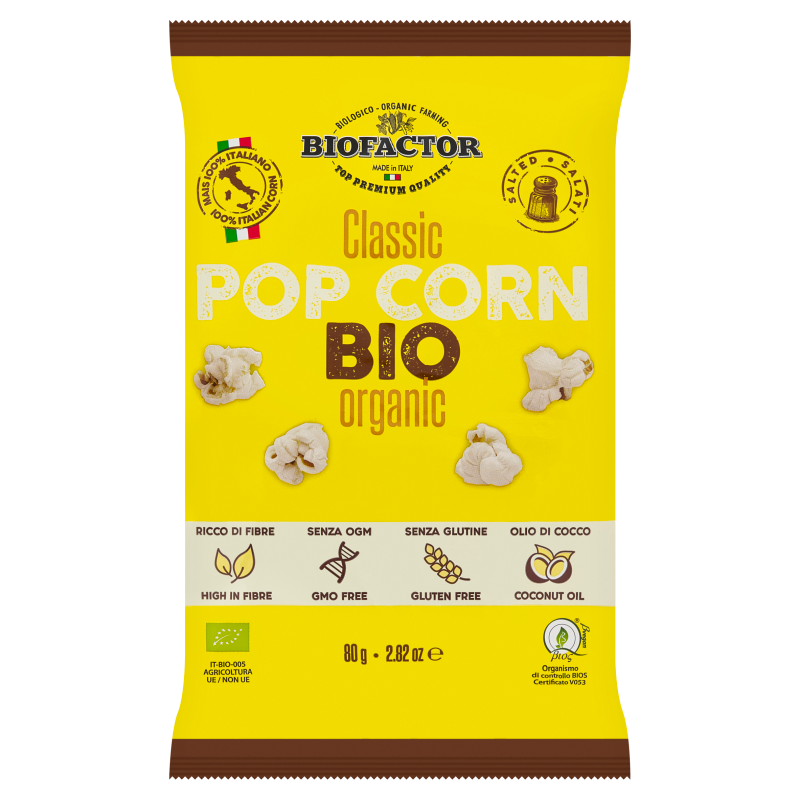Popcorn solony bezglutenowy