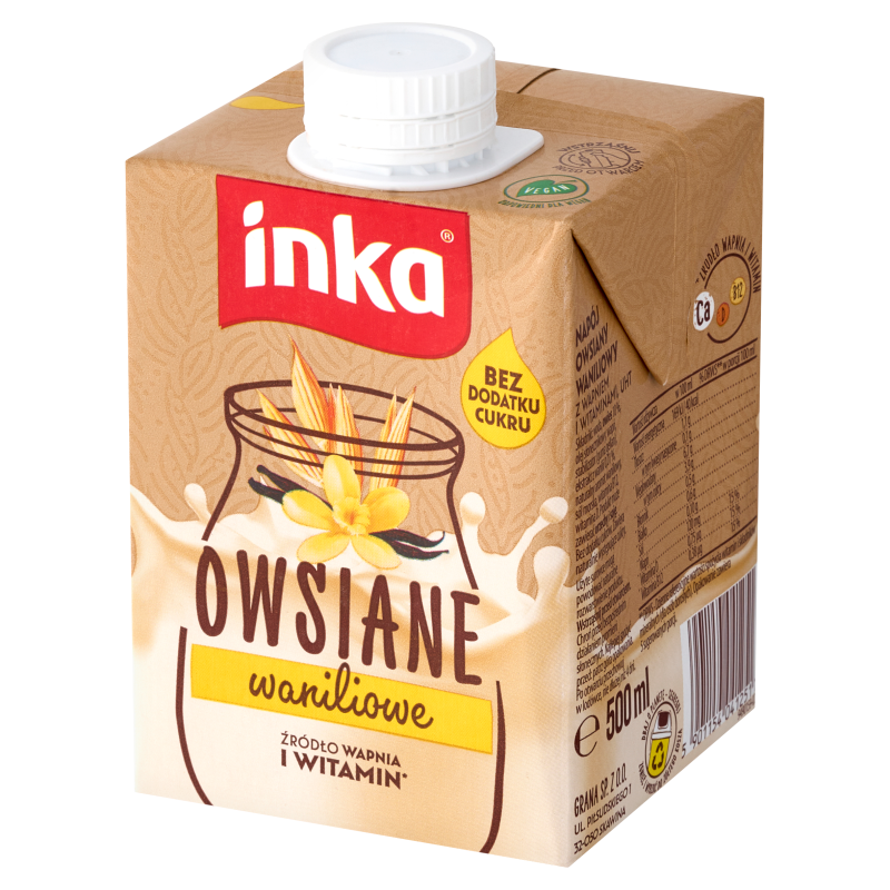 Napój owsiany waniliowy