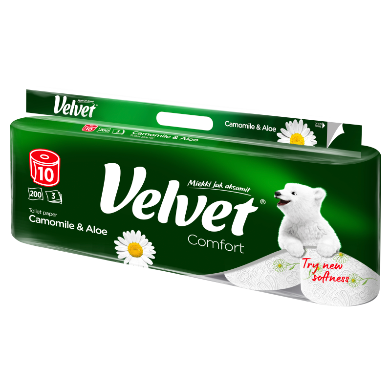 Camomile&Aloe Comfort Papier toaletowy 10 rolek