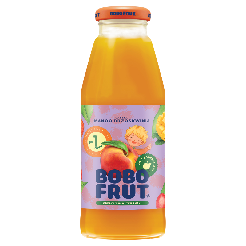 Nektar jabłko mango brzoskwinia po 12 miesiącu życia