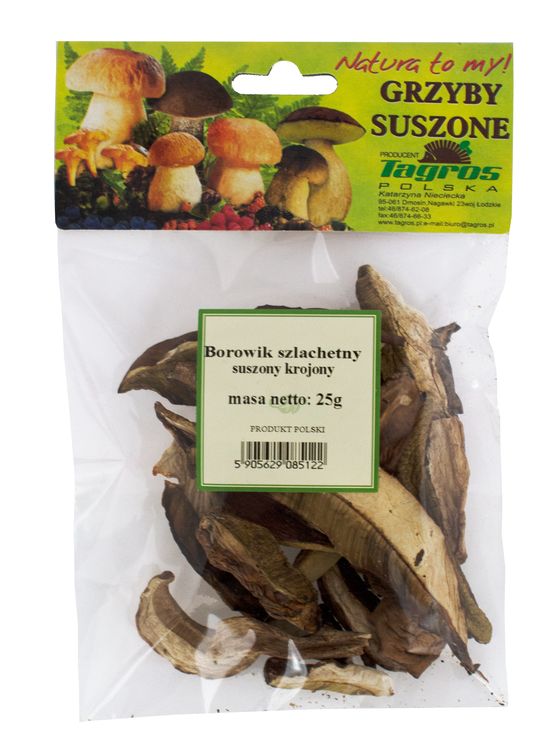 Borowik krojony suszony