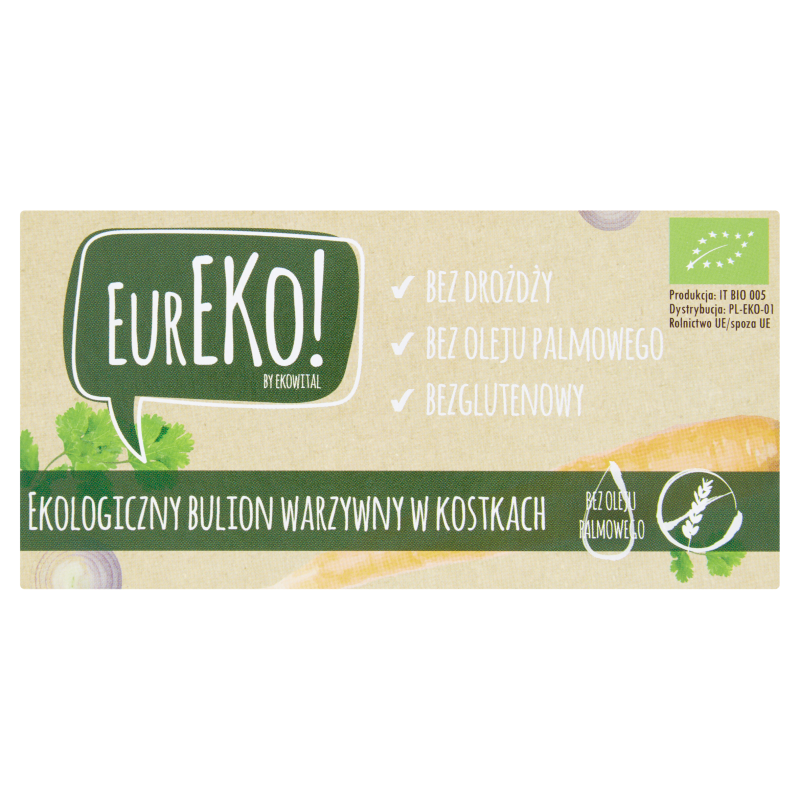 Bulion warzywny (10 kostek) bezglutenowy BIO