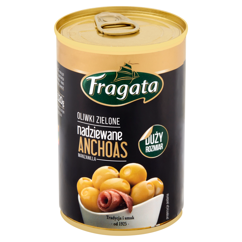 Oliwki zielone nadziewane anchois