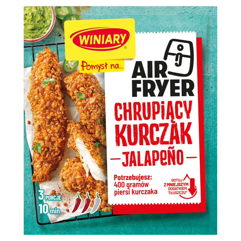 Chrupiący kurczak jalapenio
