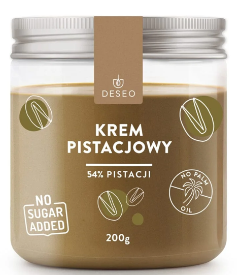 Krem pistacjowy - 54% pistacji (bez dodatku cukru)