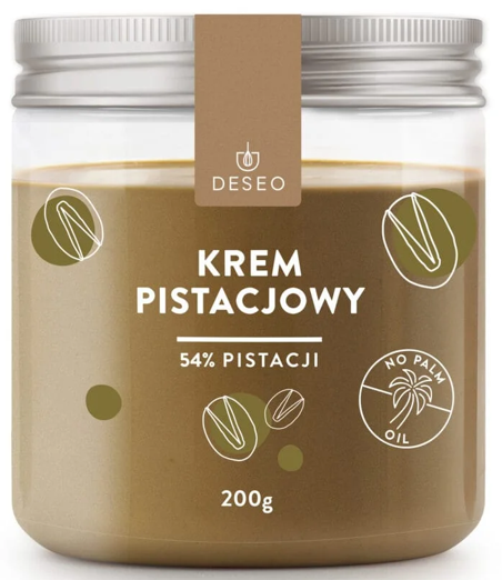 Krem pistacjowy - 54% pistacji