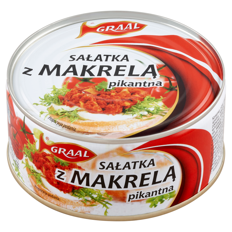 Sałatka z makrelą pikantna