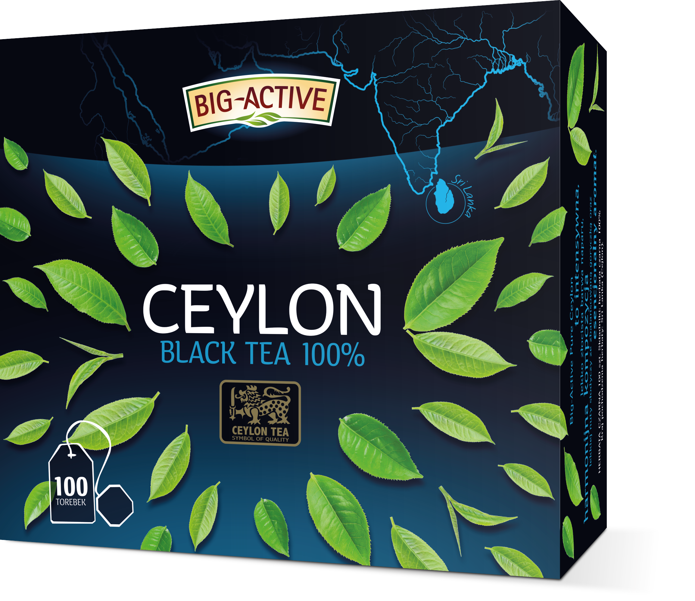 Herbata czarna Ceylon 100 torebek
