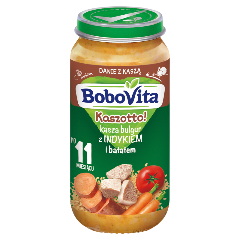 Kasza bulgur z indykiem i batatem po 11 miesiącu