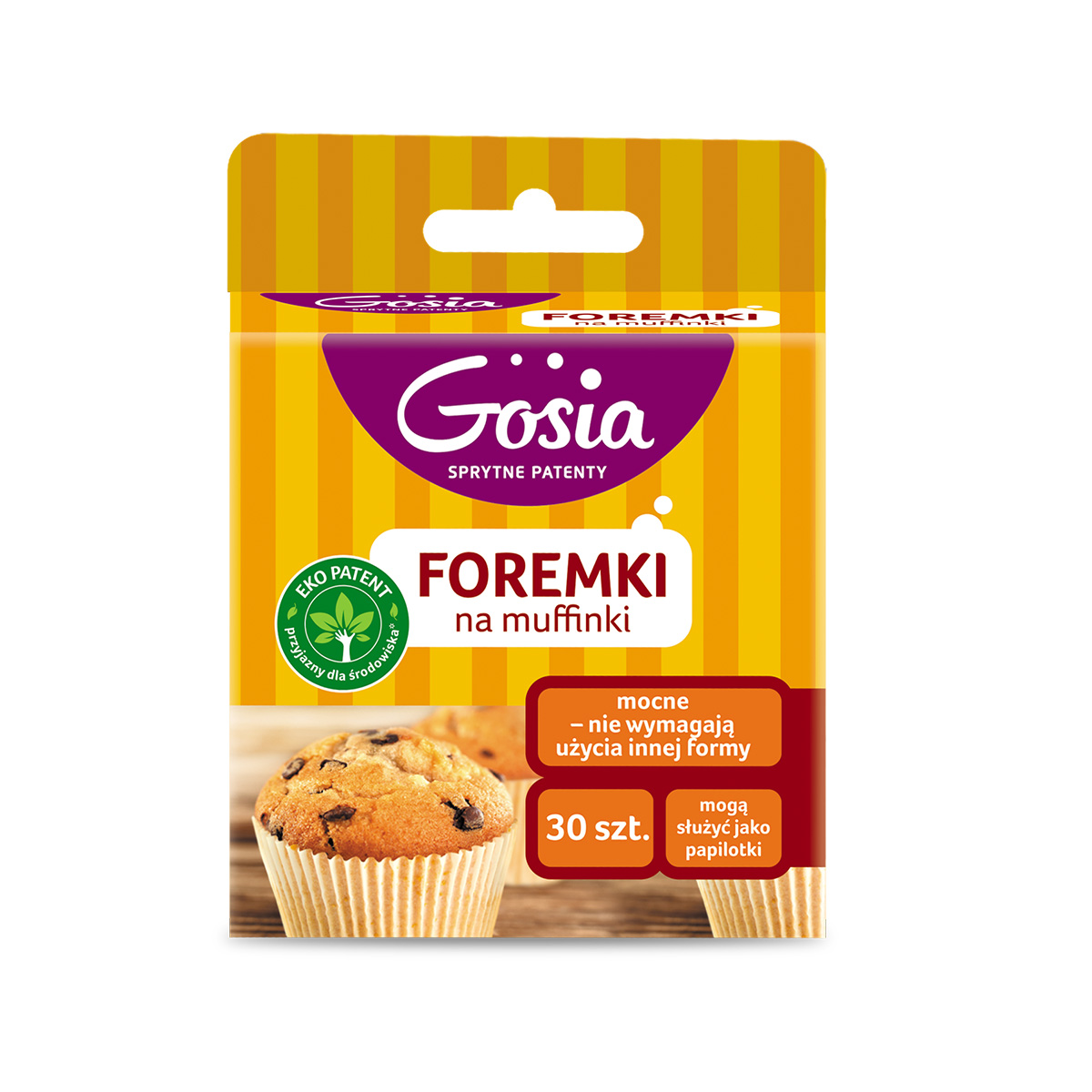 Foremki na muffinki 30 sztuk