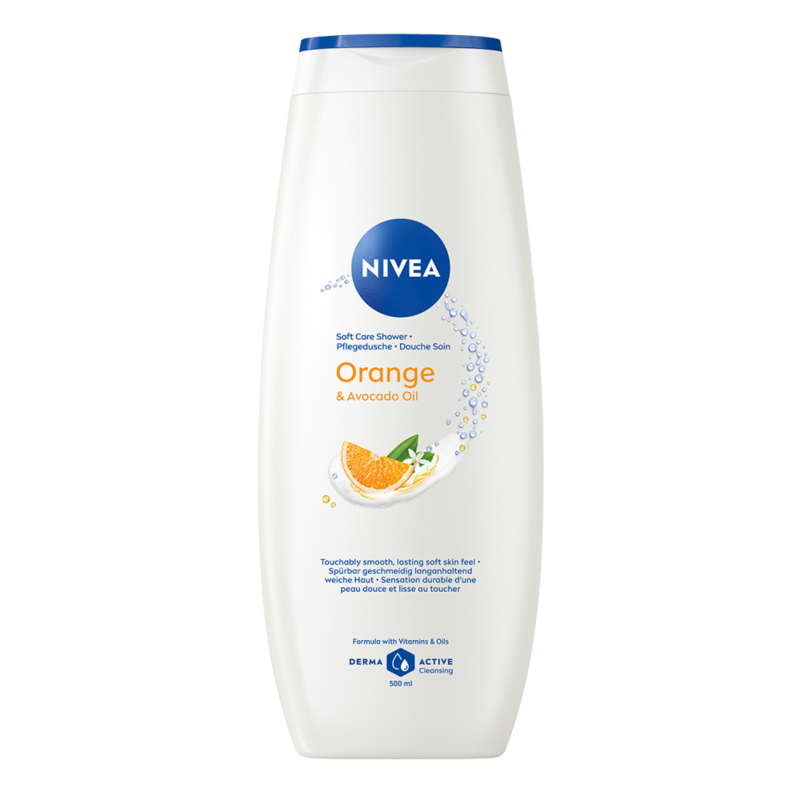Kremowy żel pod prysznic Care & Orange
