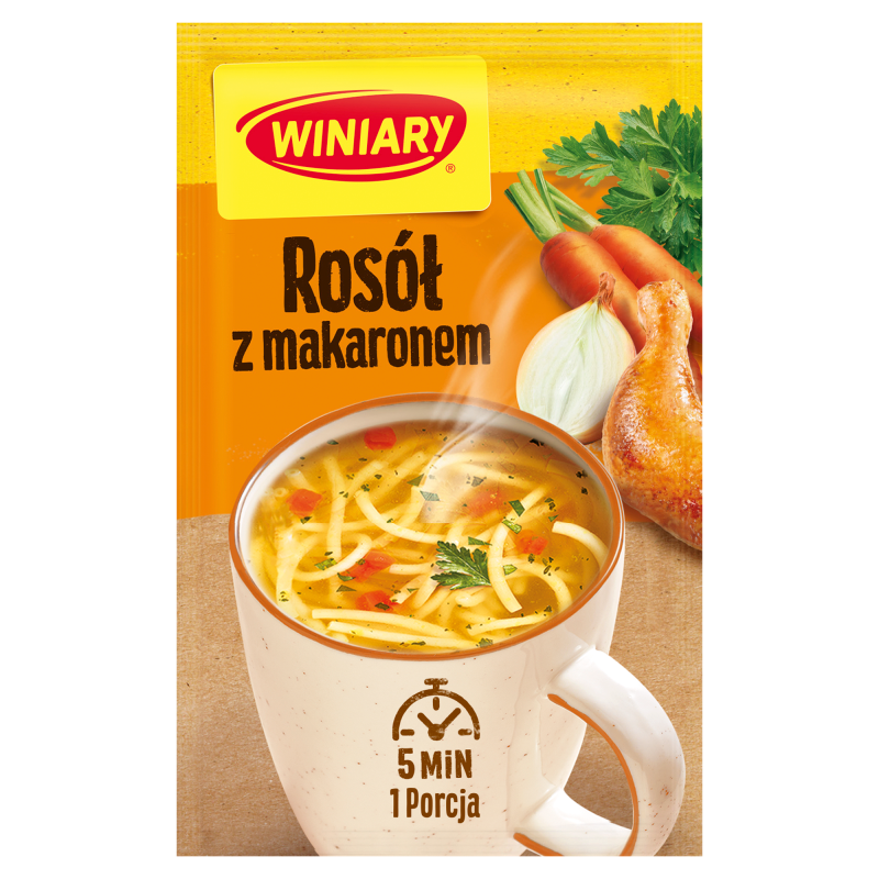 Rosół z makaronem (instant)