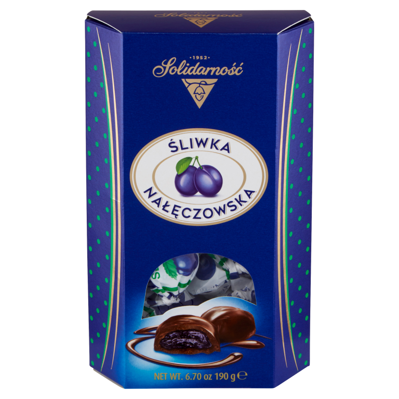 Śliwka Nałęczowska w czekoladzie