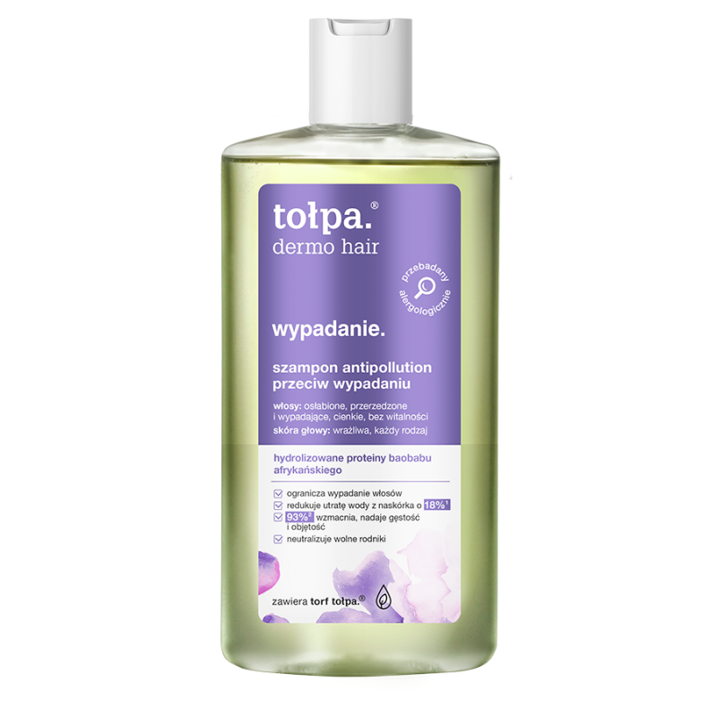 Szampon antipollution przeciw wypadaniu