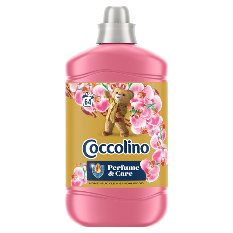 Skoncentrowany Płyn do płukania 64 prań Perfume&Care Honeysuckle&Sandalwood 1600ml