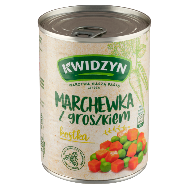 Marchewka z groszkiem