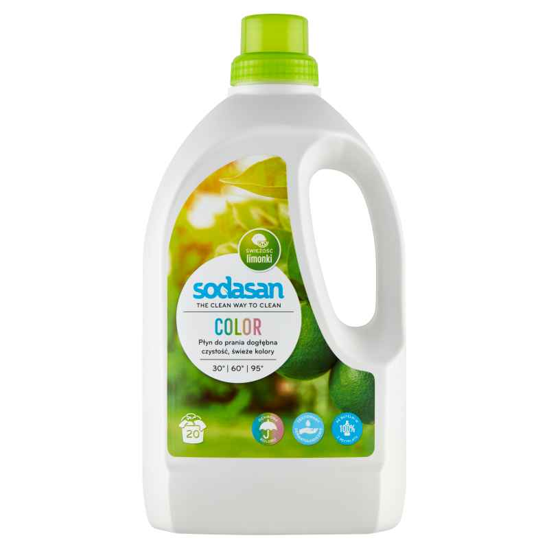 Płyn do prania uniwersalny 20 prań Limonka BIO 1500ml