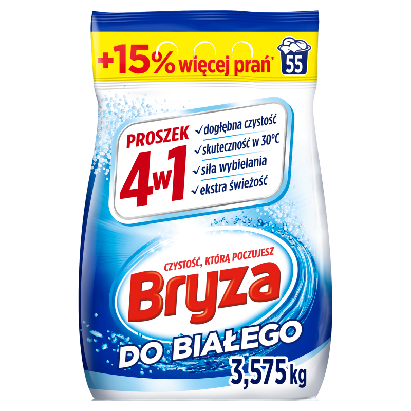 Proszek do prania tkanin białych 55 prań 3575g