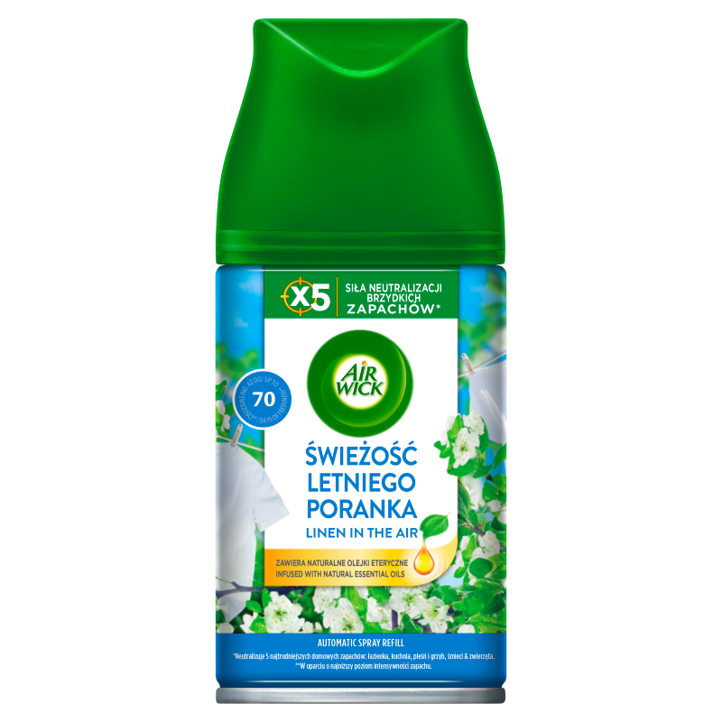 Wklad do odświeżacza Świeżość Letniego Poranka 250ml