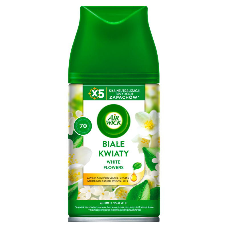 Wklad do odświeżacza Białe Kwiaty 250ml