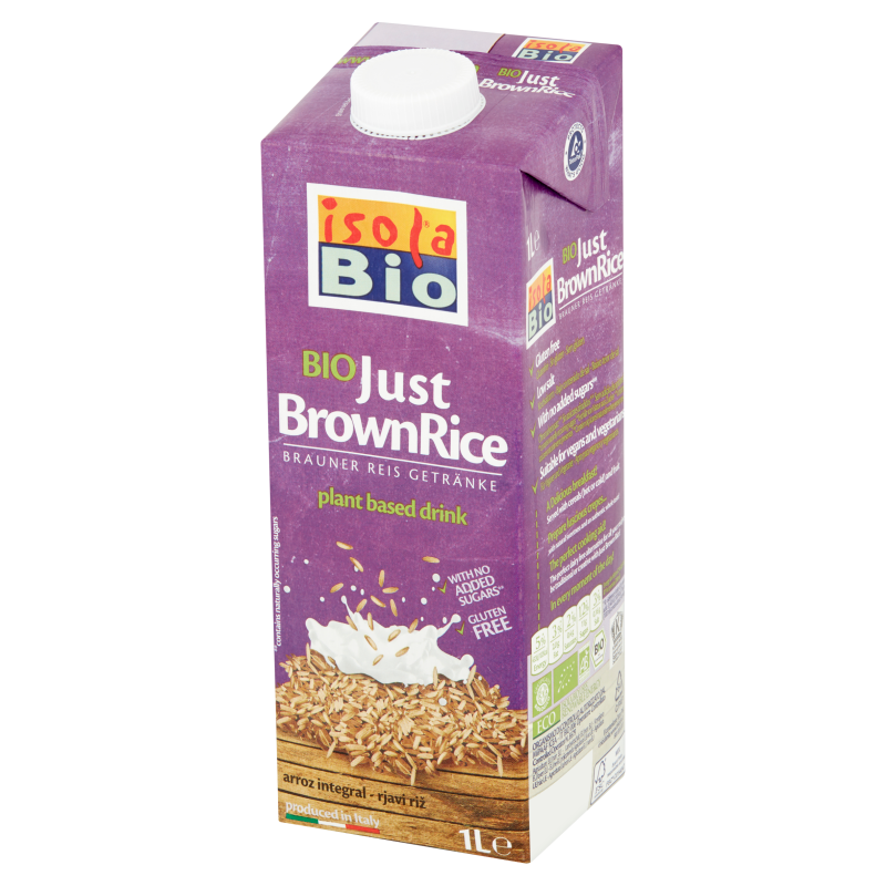 Napój z ryżu brązowego bezglutenowy BIO