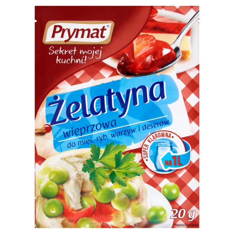 Żelatyna wieprzowa