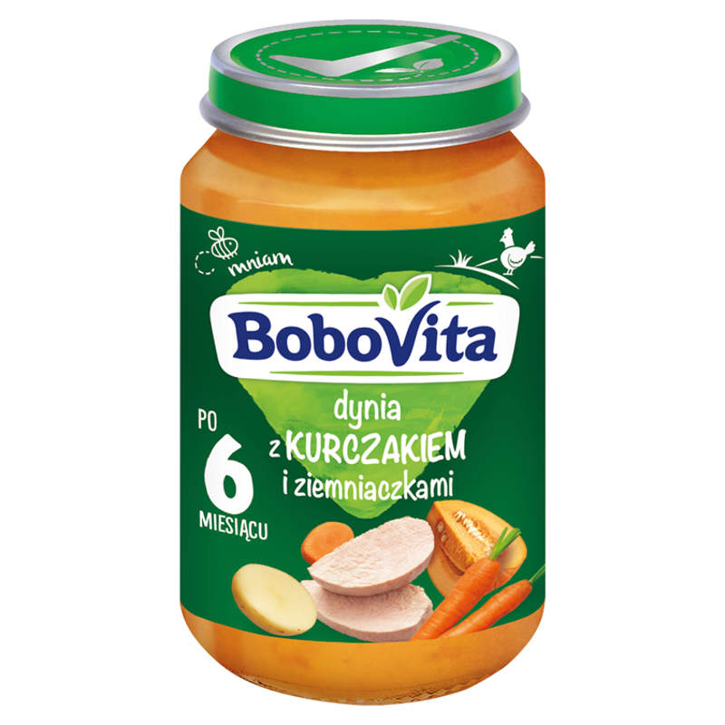Dynia z kurczakiem i ziemniaczkami - po 6 miesiącu