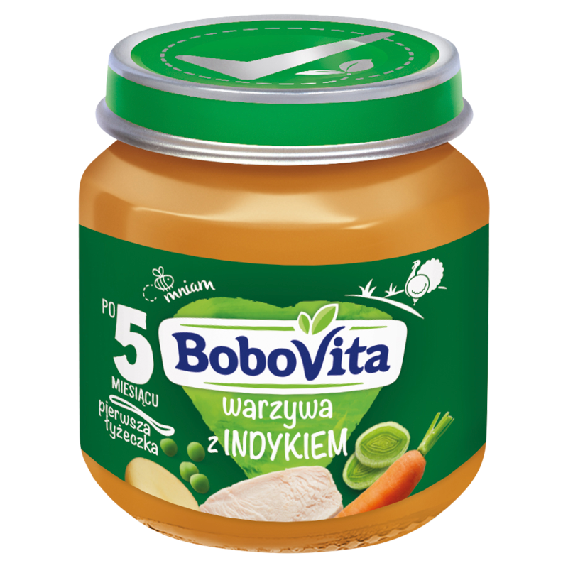 Warzywa z indykiem - po 5 miesiącu