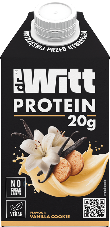 Shake proteinowy ciastko waniliowe