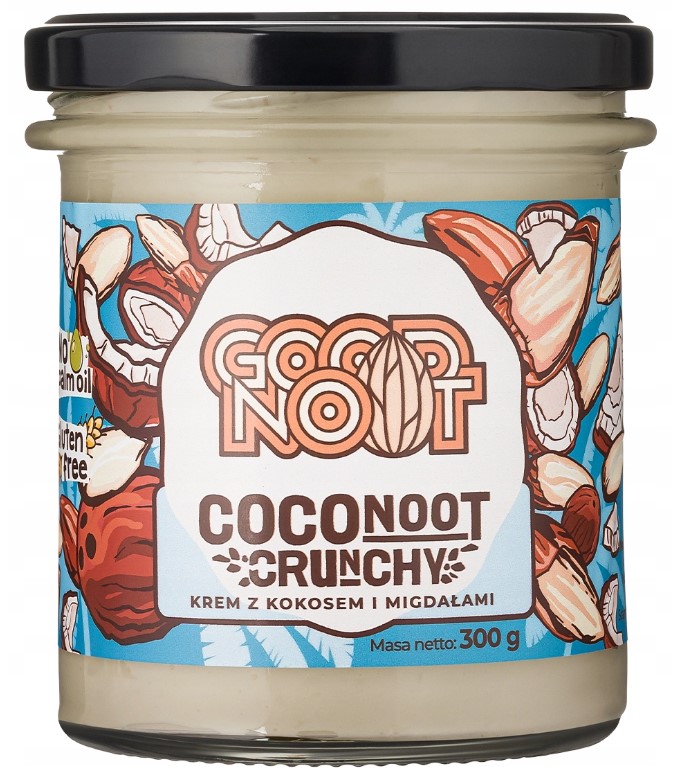 Coconoot krem z migdałami i kokosem bez dodatku cukru
