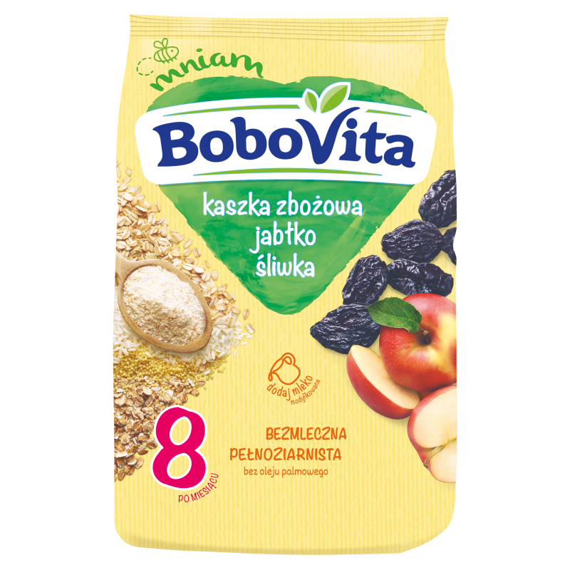 Kaszka zbożowa jabłko śliwka - po 8 miesiącu
