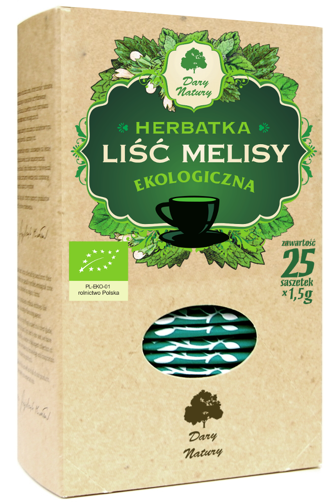 Herbatka liść melisy BIO 25 torebek (saszetki)