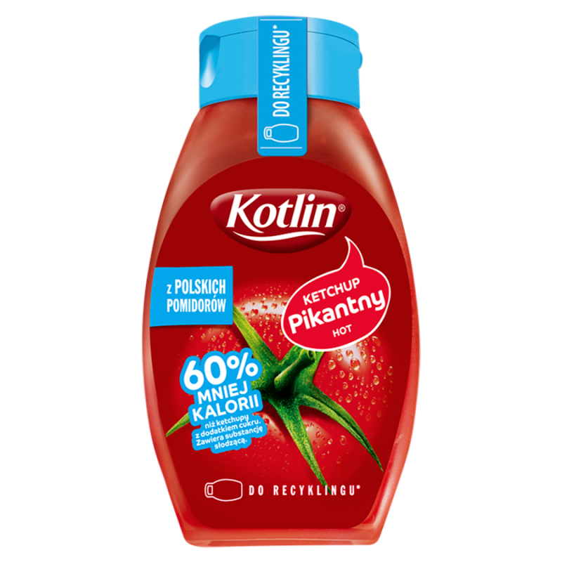 Ketchup pikantny (60% mniej kalorii)