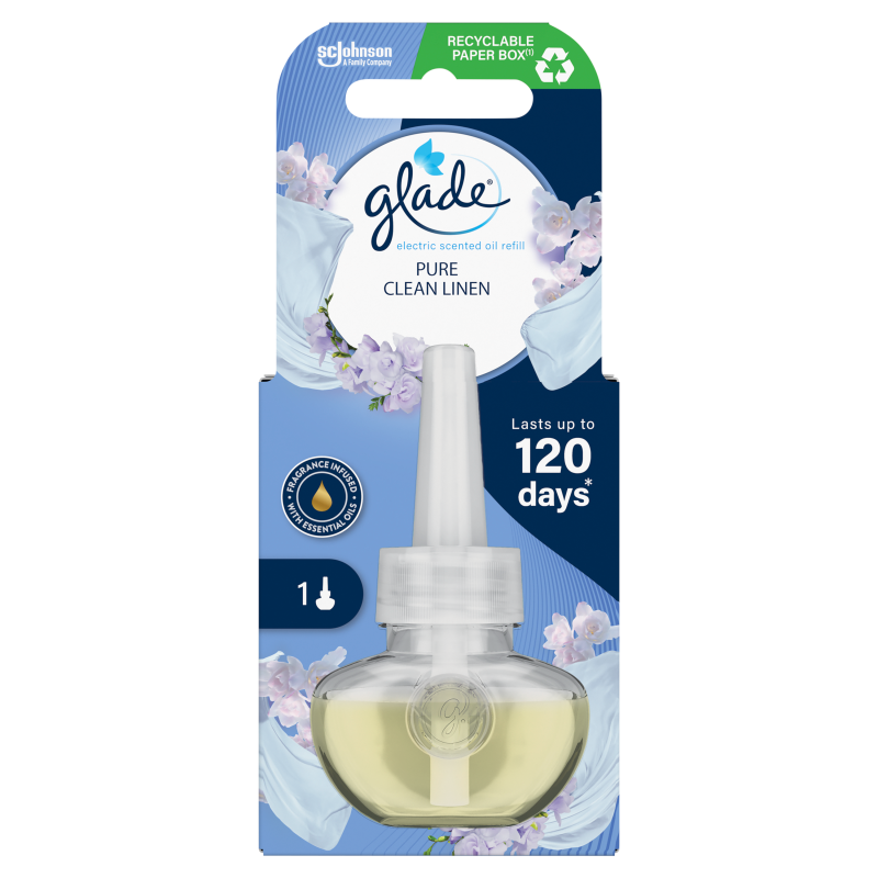 Zapas do Elektrycznego Odświeżacza powietrza Pure Clean Linen 20ml