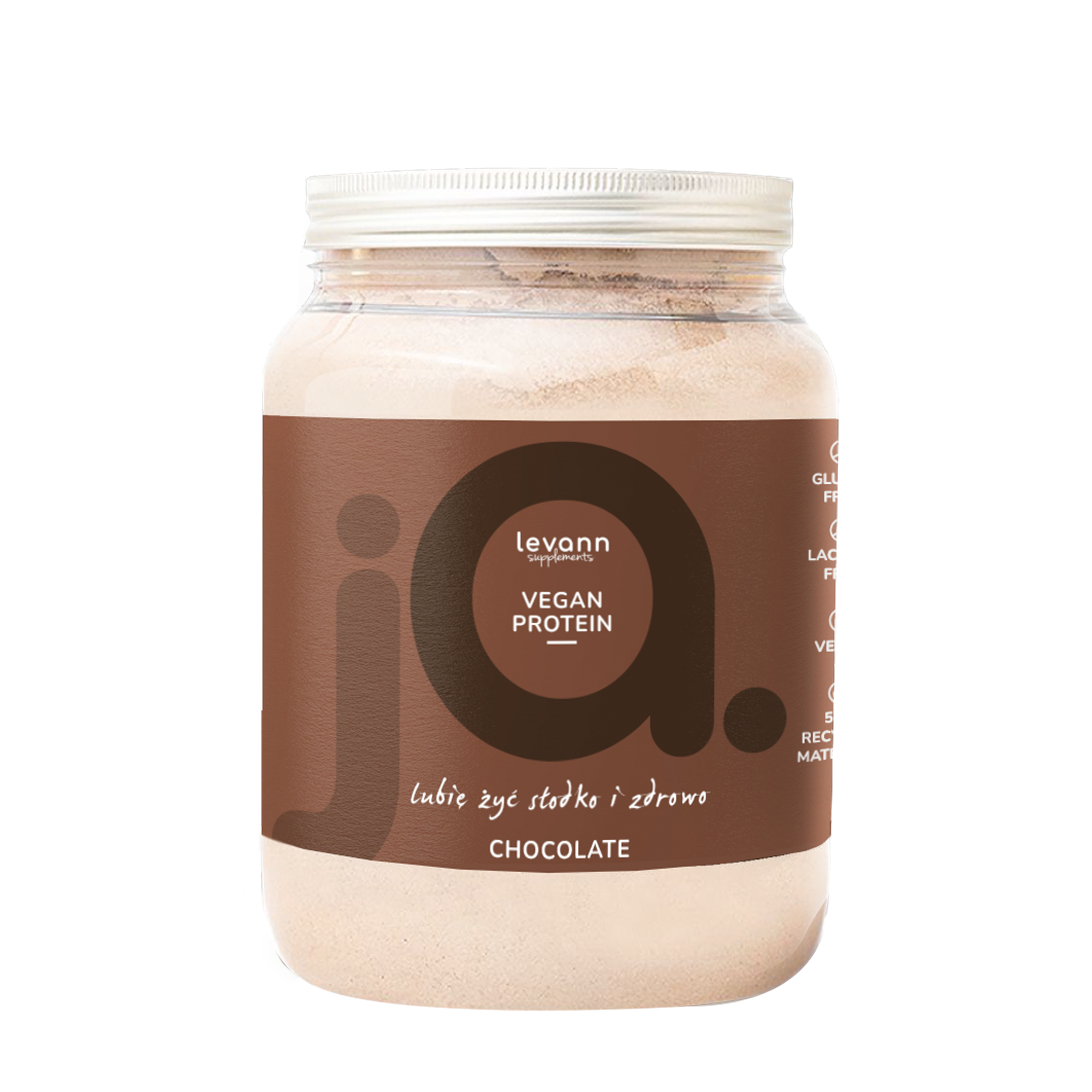 Vegan Protein - białko wegańskie o smaku czekoladowym